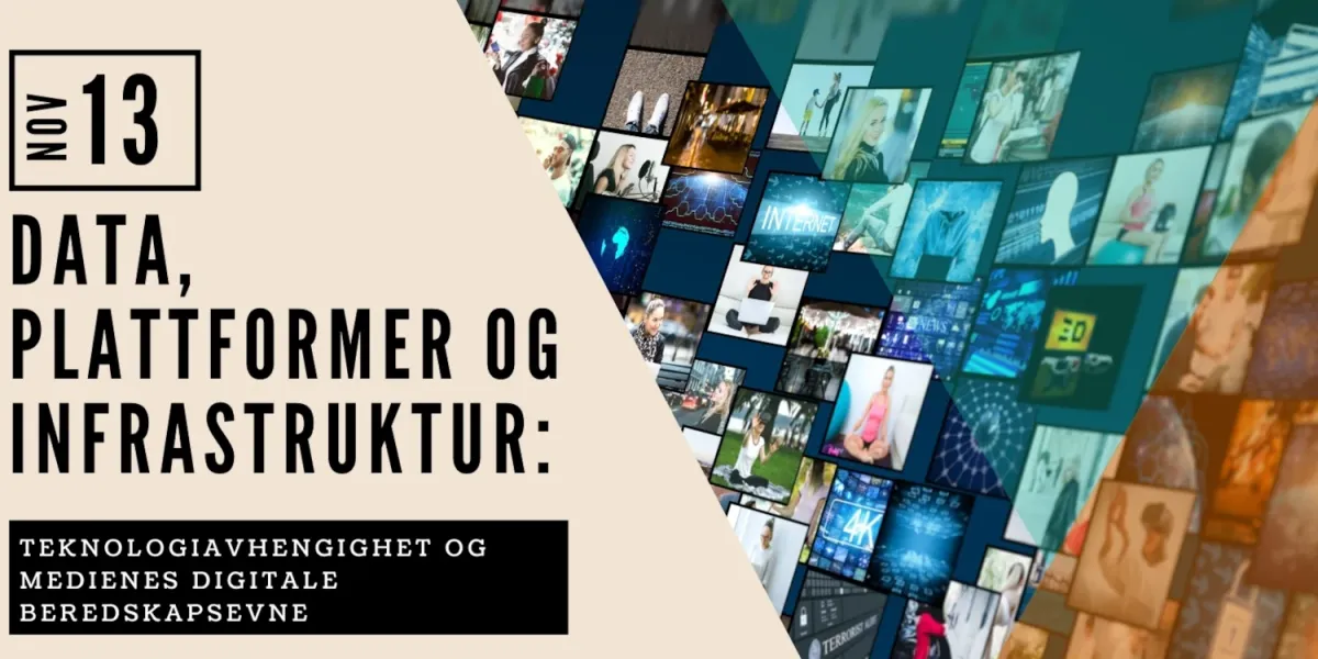 Data, plattformer og infrastruktur: Teknologiavhengighet og medienes digitale beredskapsevne