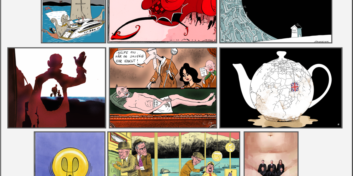 Utstilling: Årets avistegning