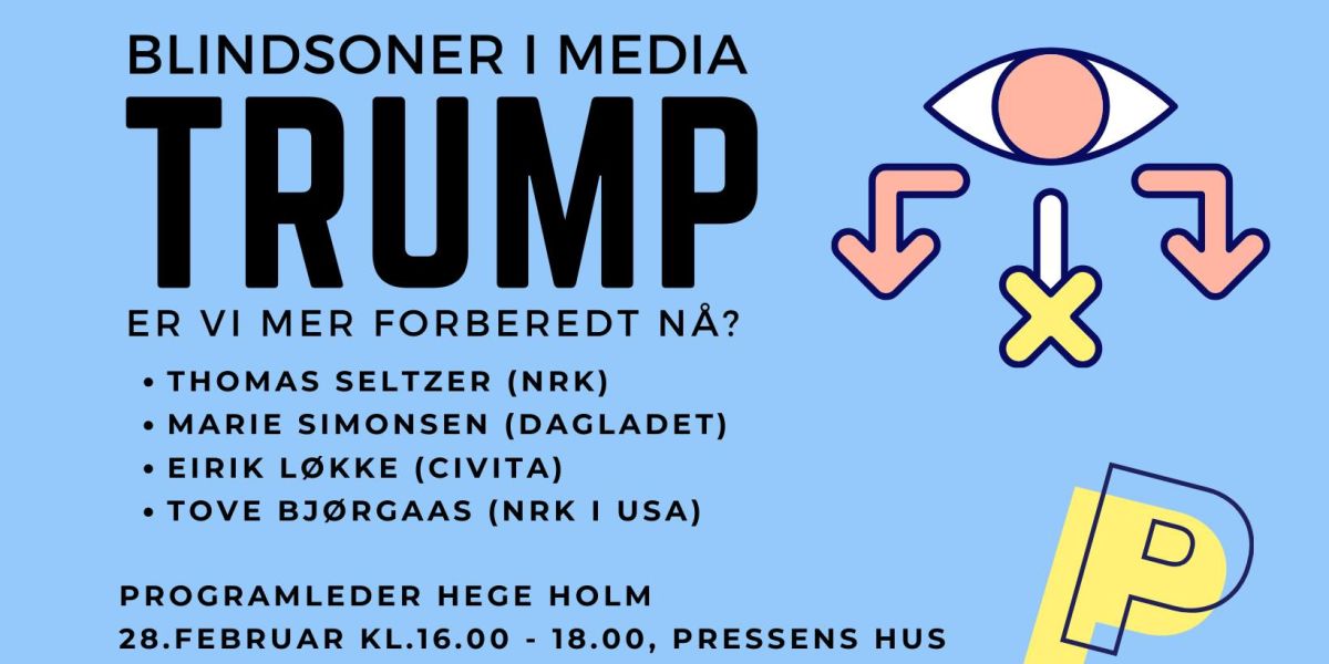 Blindsoner i media: Trump