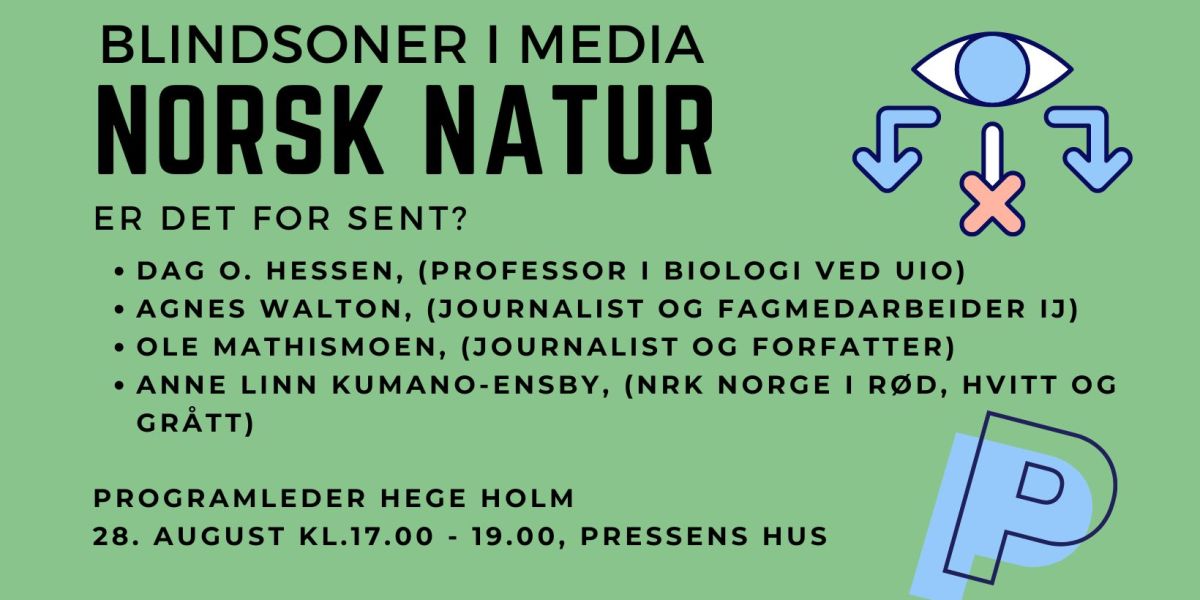 Blindsoner i media – norsk natur